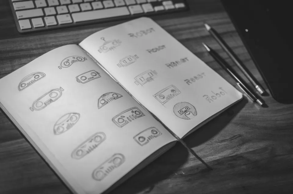 Recherches de logo au crayon