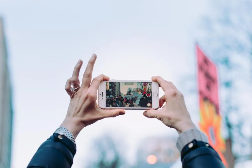 Tournage vertical au smartphone